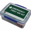 First aid kit with contents-closed