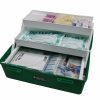 First aid supplies for up to 25 people in mobile hard case