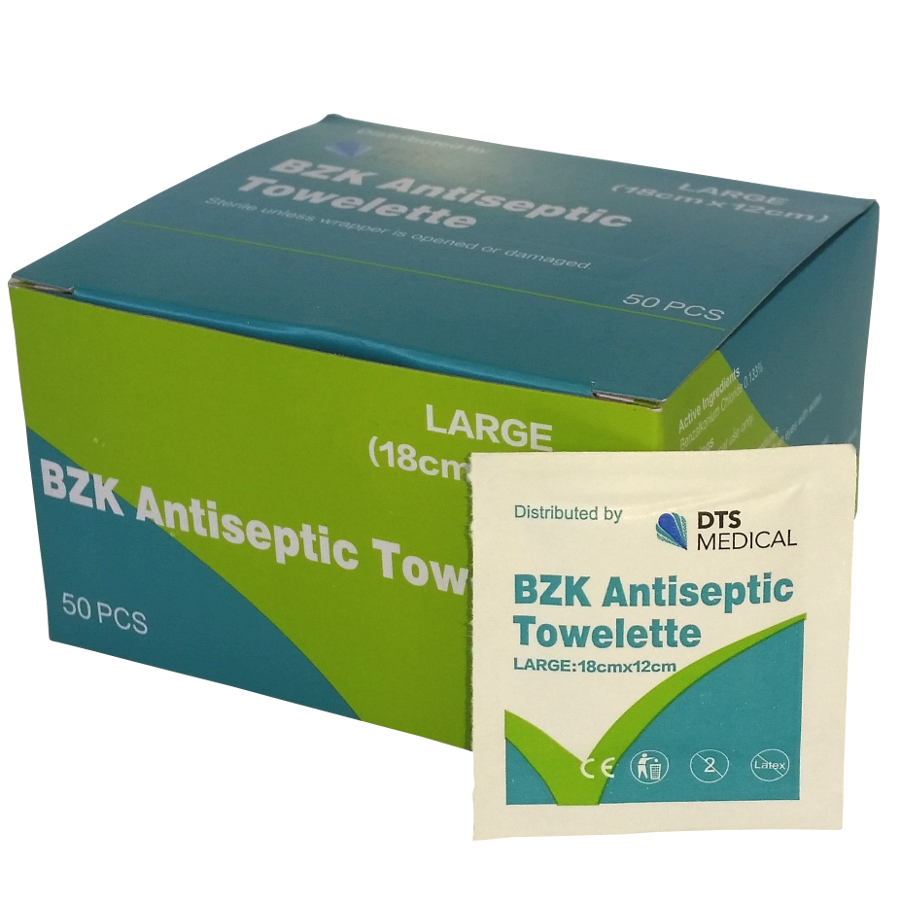 Antiseptic Wipes A1 First Aid