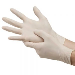 Latex Gloves (Powder Free)