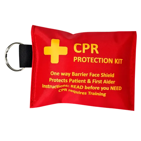 Cpr Shield &Amp; Gloves In A Key Pouch 4 Cpr Shield &Amp; Gloves In A Key Pouch - Image 3