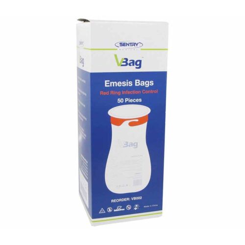 Emesis (Vomit) Bags - Box of 50